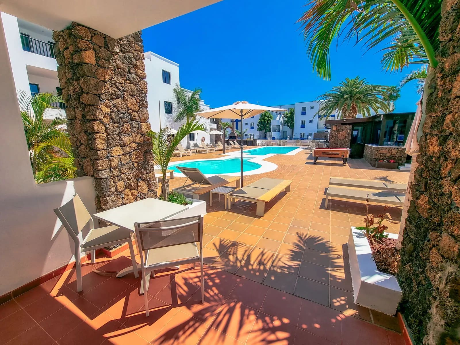 Club Atlantico Puerto del Carmen: budget appartementen dicht bij het strand