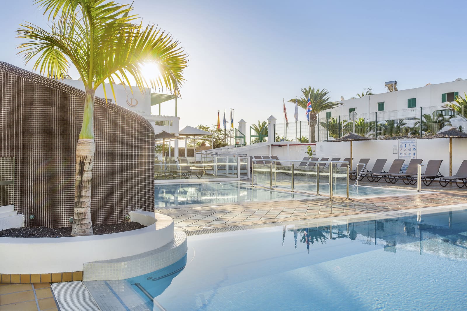 Bungalows Villas Blancas: direct aan het strand in Puerto del Carmen
